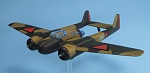 Fokker G1 1/144 scale resin model from Peter's Planes.  Assembled and painted by Kevin Hammond.
