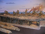 Diorama of the Battle at Lone Pine Gallipoli