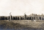 Austro-Hungarians executing deserters 
 
Nothing on reverse. 
 
It would appear that when the Austro-Hungarians weren't executing Serbians, they were...