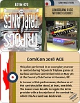 Curious ComiCon 2018 
Tripods & Triplanes Ace Card