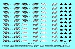 M12 Esc 1A French Squadron Markings 144 WW1