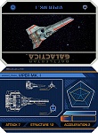 Battlestar Galactica 
Colonial Viper Mk I 
Double-sided Ship Card Template created for future use, not official. 
 
Note: Stats are not official, nor...