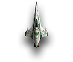 Colonial Viper MkII 
Green 
 
BattleStar Galactica 2003 (Non-canon?)