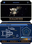 Battlestar Galactica 
Colonial Raptor 
Double-sided Ship Card Template created for future use, not official. 
 
[Edit: Corrected for latest playtest...