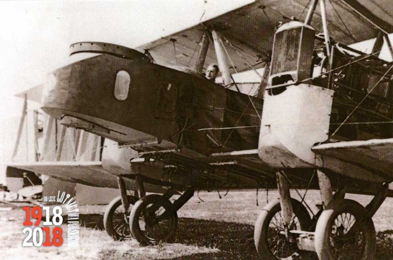 Gotha GIII/GIV, postcard from Cracow Aviation Museum