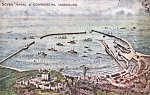 th admiralty harbour c1914 postcard immaginative view