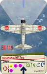 A6M2 EII 119 Zuikaku Card