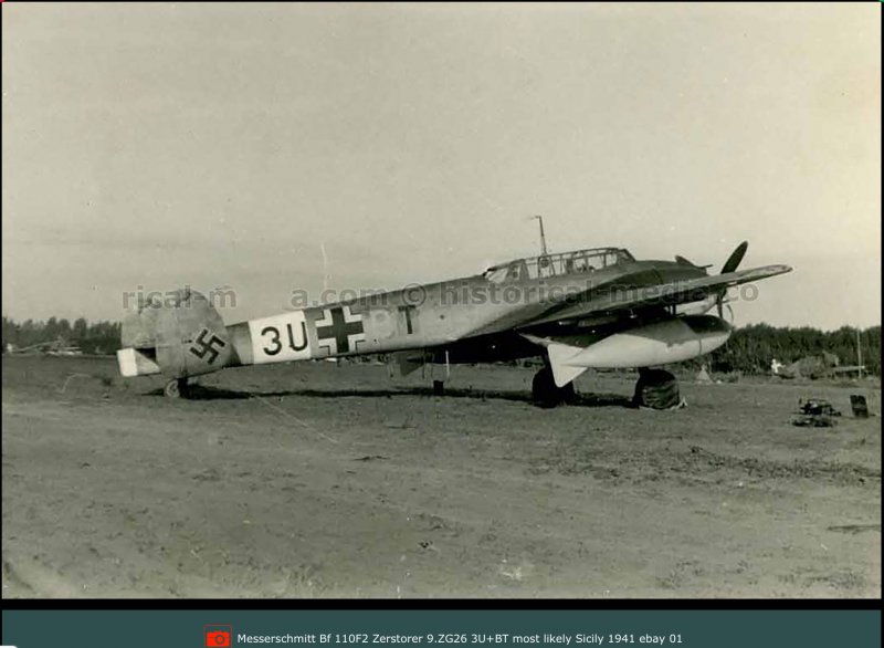 [WW2] GLADIATOR - FIAT Cr.42 - BEAUFIGHTER - MESSERSCHMITT 110 Attachment