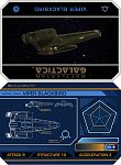Battlestar Galactica 
Colonial Viper Blackbird 
Double-sided Ship Card Template created for future use, not official. 
 
Note: Stats are not...