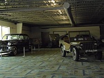 Museum lobby General  MacArthur  limo.  On loan during  a renovation on the  MacArthur Museum in Norfolk.