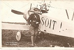 Belgian Pilot Lt. Paul Hanciau. 
KIA on 30 september 1917 when he and his wingman adj. Goossens-Bara were surprised by 10 Albatros scouts. Shot in...