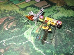 #024 and the remaining Spad XIII avenges his wingman.