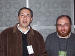 Carlos Lopes and Andrea Angiolino in LeiriaCon-2010