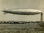 R101 at a mooring tower