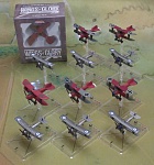 Two groups of planes. 
One for Prague, one for... 
The First Albatros in each set will be a standard WoG MvR D.III. 
Both sets of Nieuport 17s are...