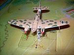 "Postage Stamp Models" Heinkel III in 1/140 scale.