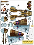 Card Models from the late Zio Prudenzio, adapted for specific planes and squadrons.