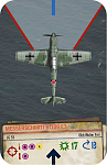 Me Bf 109 E3 
Oblt Walter Fiel 
JG 53 - Black7+I 
This is a re-decal of Molders' plane, and should have a yellow nose. 
[Recolored to better match...