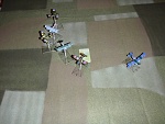 Rumpler Flight 4 
S.E.5a's overshoot!