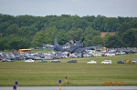 Dauntless taking off in the air.