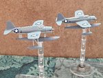 Vought OS2U-1 Kingfisher 
Testors US Navy Blue Gray over light gray