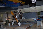 Sopwith Camel.  And yes, that is Snoopy in the cockpit!