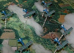 Ares Fokker DVII 'Stark' minis repainted, decals by Valom and Dom Skelton