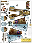 Curtis Kittyhawk Mk III 
RAF 260 Squadron 
SL O.V. Hanbury HS-X 
 
Adapted with landing gear retracted