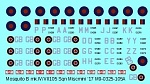 1/200 decals forMosquito B Mk. IV/VII 105 sqn