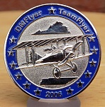 One of my other hobbies (besides WoG) is Geocaching. Here are some of my "Geocoins" with an aviation theme. Have fun!