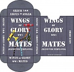 Each MATE has all the maneuvers of one deck on it.

You can find a PDF-file with all the WGF MATES in the file Area > World War I > Custom Cards > WGF MATES (Maneuver Templates)