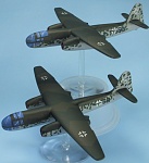 Arado 234 1/144 scale resin model kit available from Air Alex.  Assembled and painted by Kevin Hammond.