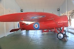 Harry Butler's Red Devil Bristol Monoplane in the display 'hangar' plus display items in the Minlaton Museum's Harry Butler room.