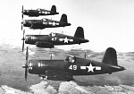 F4U Corsairs over Maui 1945 sm