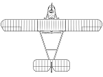 R.A.F. F.E.2b, mid-production model with modified oleo carriage (Trafford Jones)