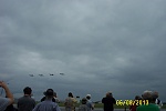 T-6 formation flyover