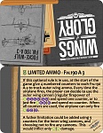 Equipment Card Fw.190A-3 Limited Ammo 
 
This card is an optional equivalent to the Bf.109 Limited Ammo card. 
Due to research on the Fw.190, the...