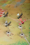 Photos of my Jasta 11 planes as a unit.