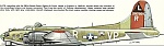 Boeing B-17G 
381st BG; 8th Air Force 
1943-1944