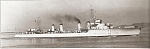 French DD Gupard at Sea 1930-31