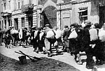 Jewish Families on Their Way to the Łdź Ghetto