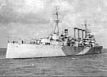 RN County-class heavy cruiser HMS Norfolk