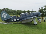 The Helldiver is gigantic!  Notice the people standing nearby for a sense of scale.