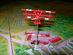 Red Fokker Crossed Swords