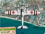 CANT Z.506S Rescue 
612a Squadriglia, Sicily, Italy 
Regia Aeronautica 
Plane Card 
 
Background South Sicily courtesy of Google Earth