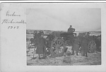 Winch crew at Verdun, Christmas 1917.