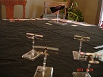 The objective - a Caquot located across the table....you can see his formation....