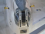 Short Sunderland nose gun turret.  Also four fixed forward firing machine guns.