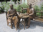 A national park near my home encompassing a visitor's center, the FDR Presidential Library and Museum, the Rooselvelts' gravesites, Springwood (FDR's home), Valkill (Eleanor's home) and Top Cottage.