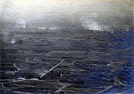 "Das brennend Ieperen am 23. April 1915" / Ypres ablaze 
 
By DrakeGoodman